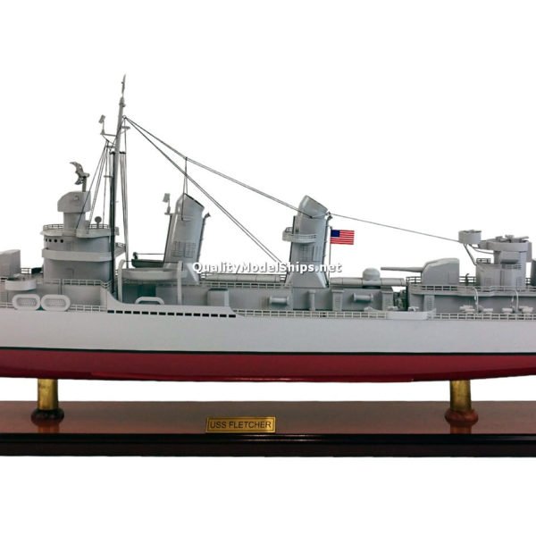 USS Fletcher Wooden Ship Model