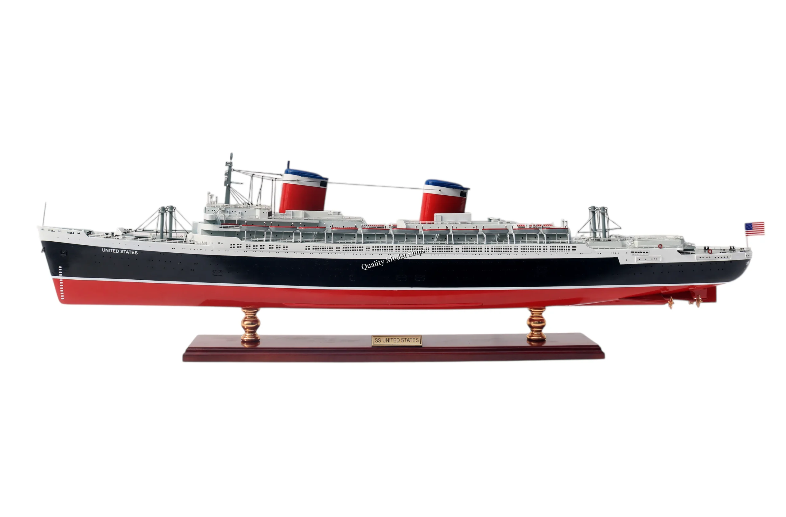 SS United States Cruise Ship Model - Quality Model Ships SS United States Cruise Ship Model