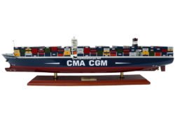 CMA Marco Polo Container Ship Model