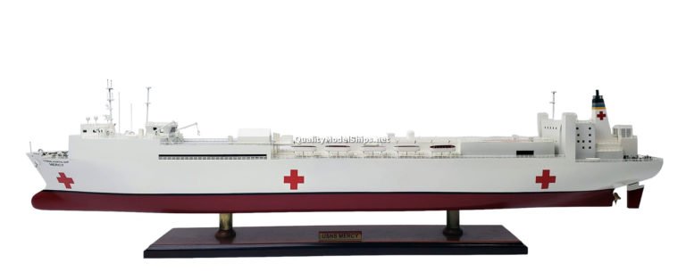 USNS Mercy Hospital Model Ship