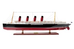 RMS Lusitania Ship Model