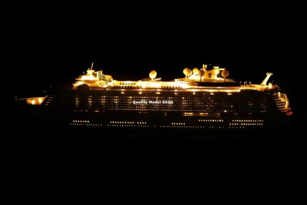 Harmony of the Seas Ship Model with Lights