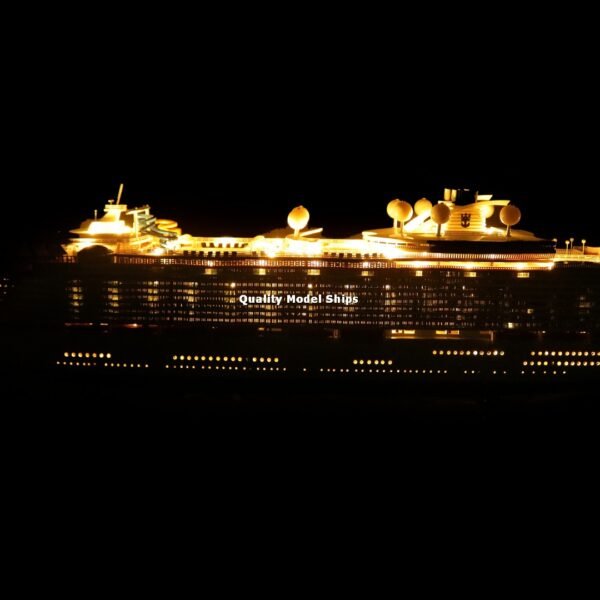 Harmony of the Seas Ship Model with Lights