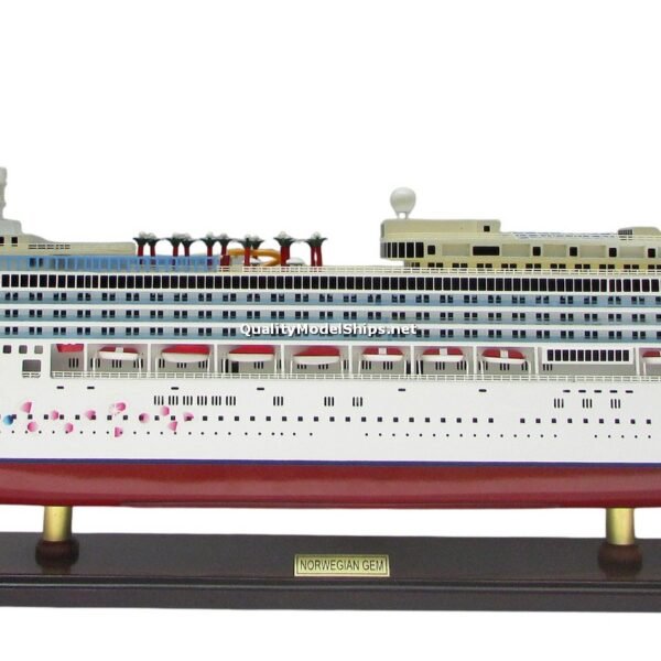 Norwegian Gem Ship Model