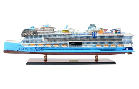 Icon of the Seas Ship Model