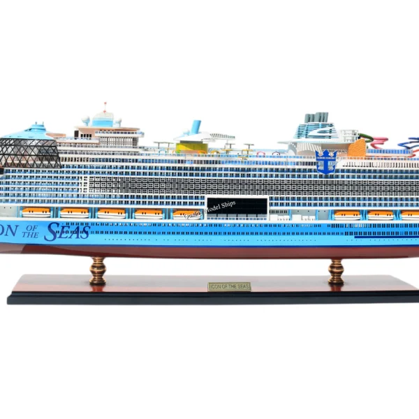 Icon of the Seas Ship Model