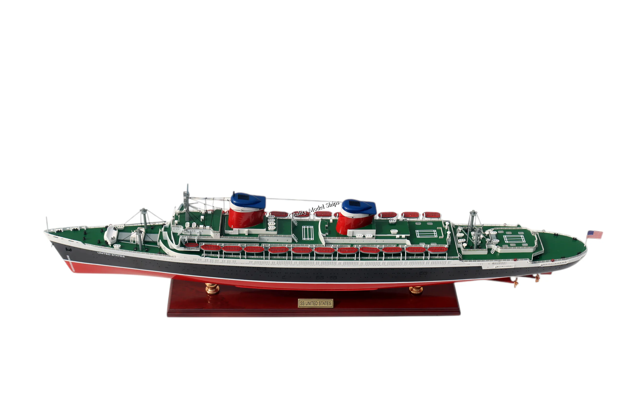 SS United States Cruise Ship Model - Quality Model Ships SS United States Cruise Ship Model