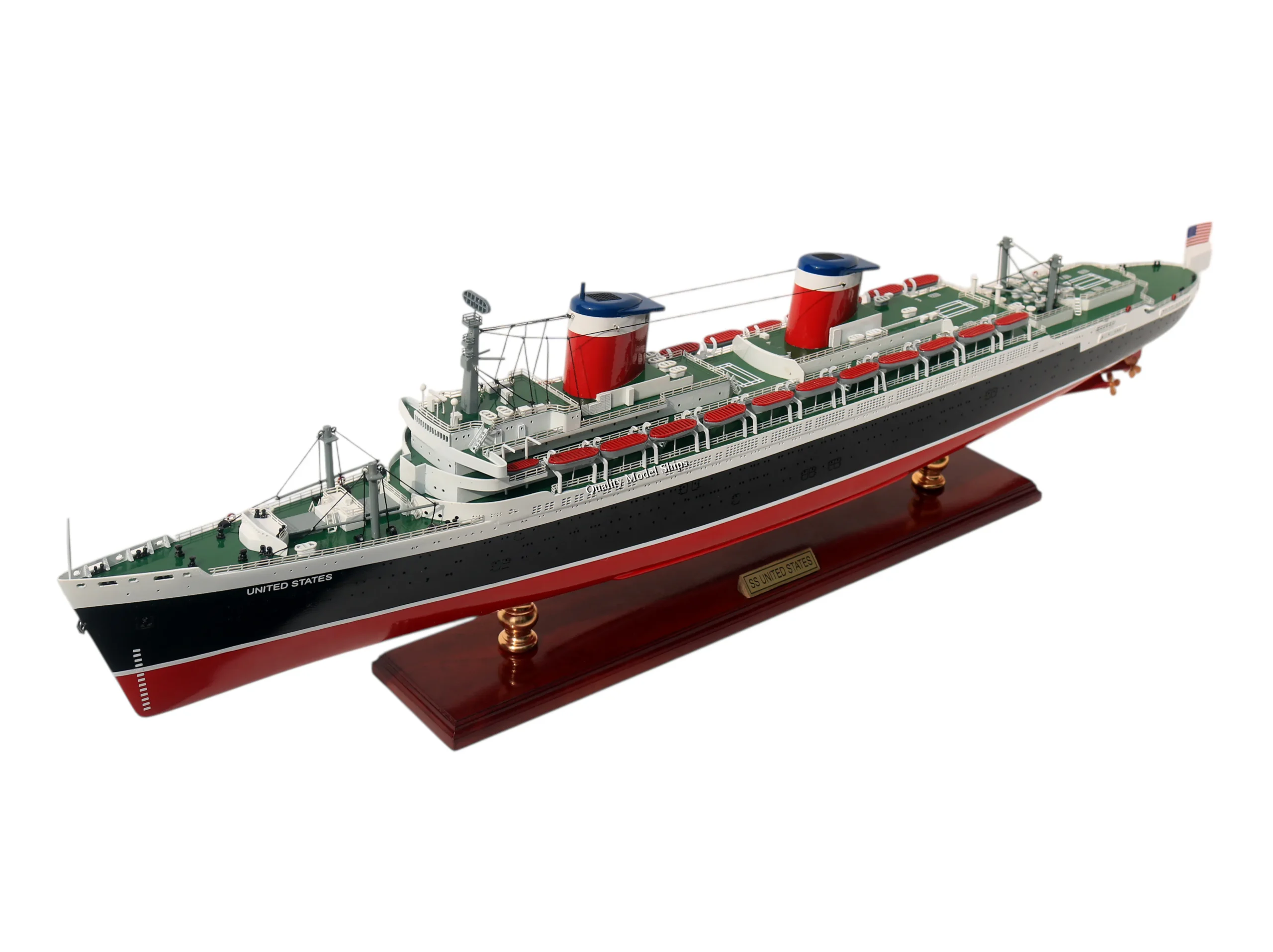 SS United States Cruise Ship Model - Quality Model Ships SS United States Cruise Ship Model