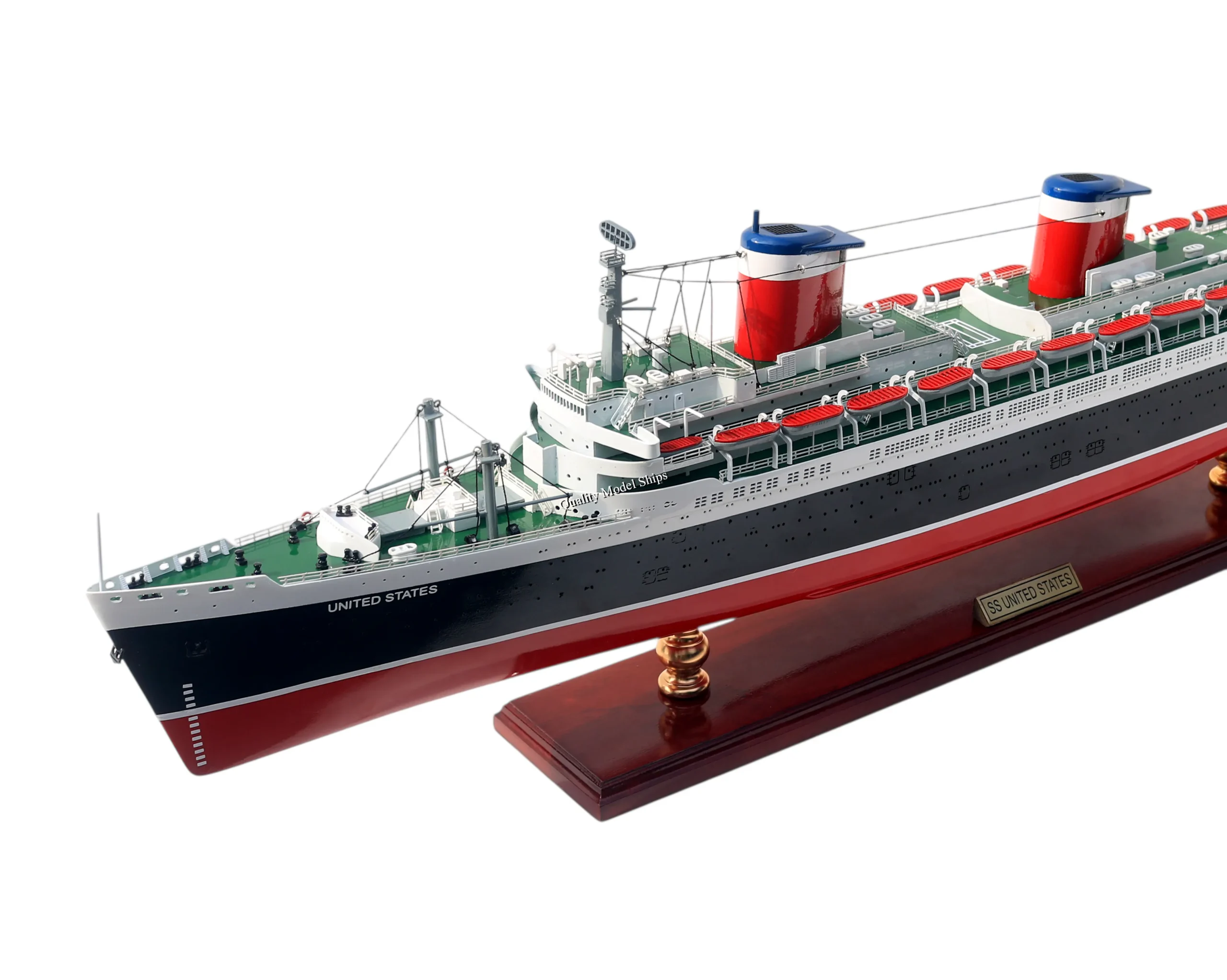 SS United States Cruise Ship Model - Quality Model Ships SS United States Cruise Ship Model