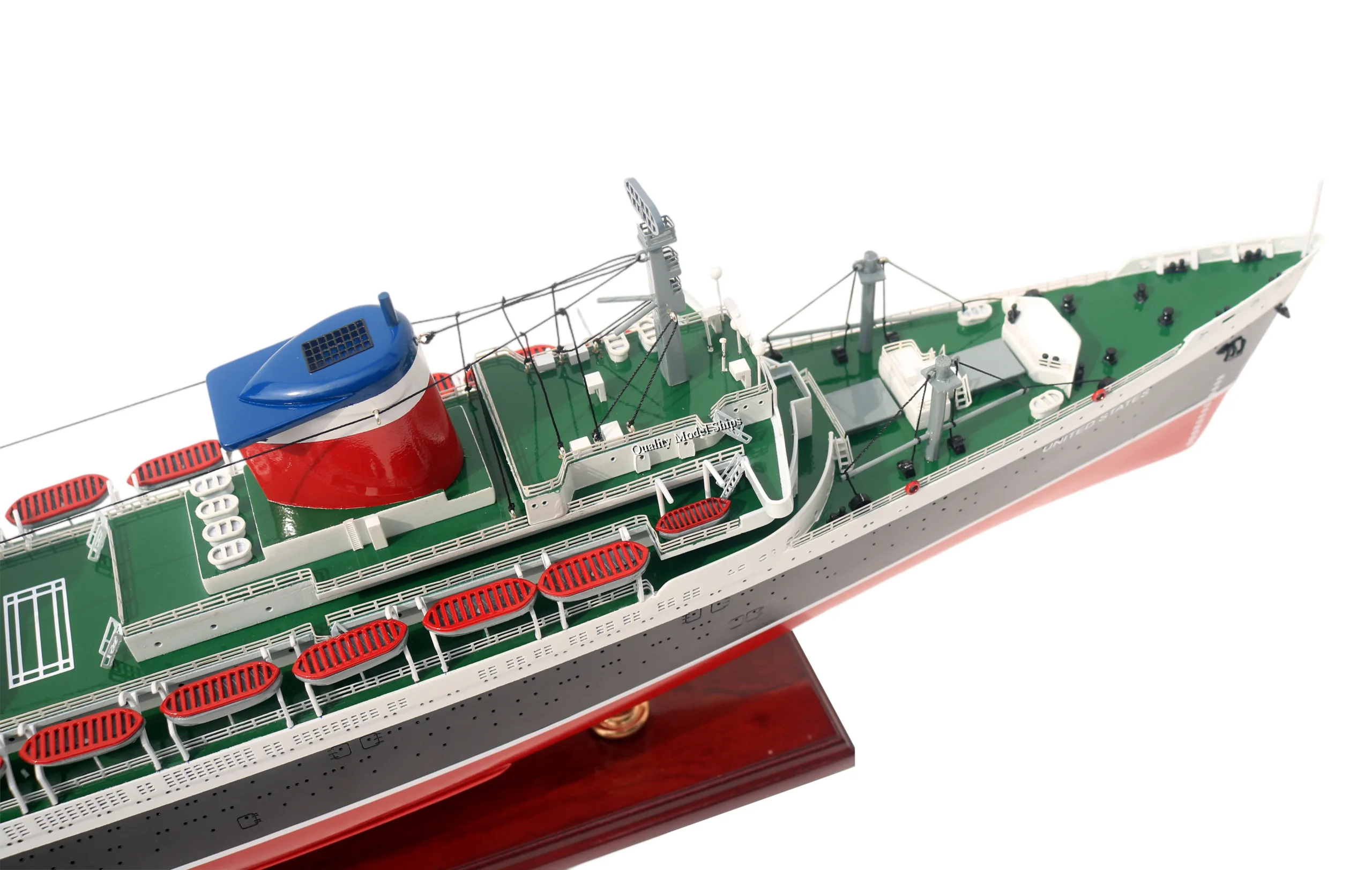 SS United States Cruise Ship Model - Quality Model Ships SS United States Cruise Ship Model