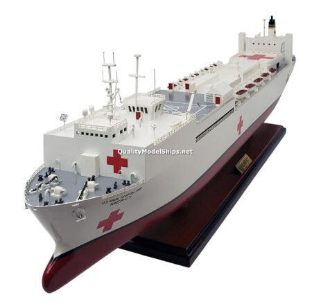 USNS Mercy Hospital Model Ship