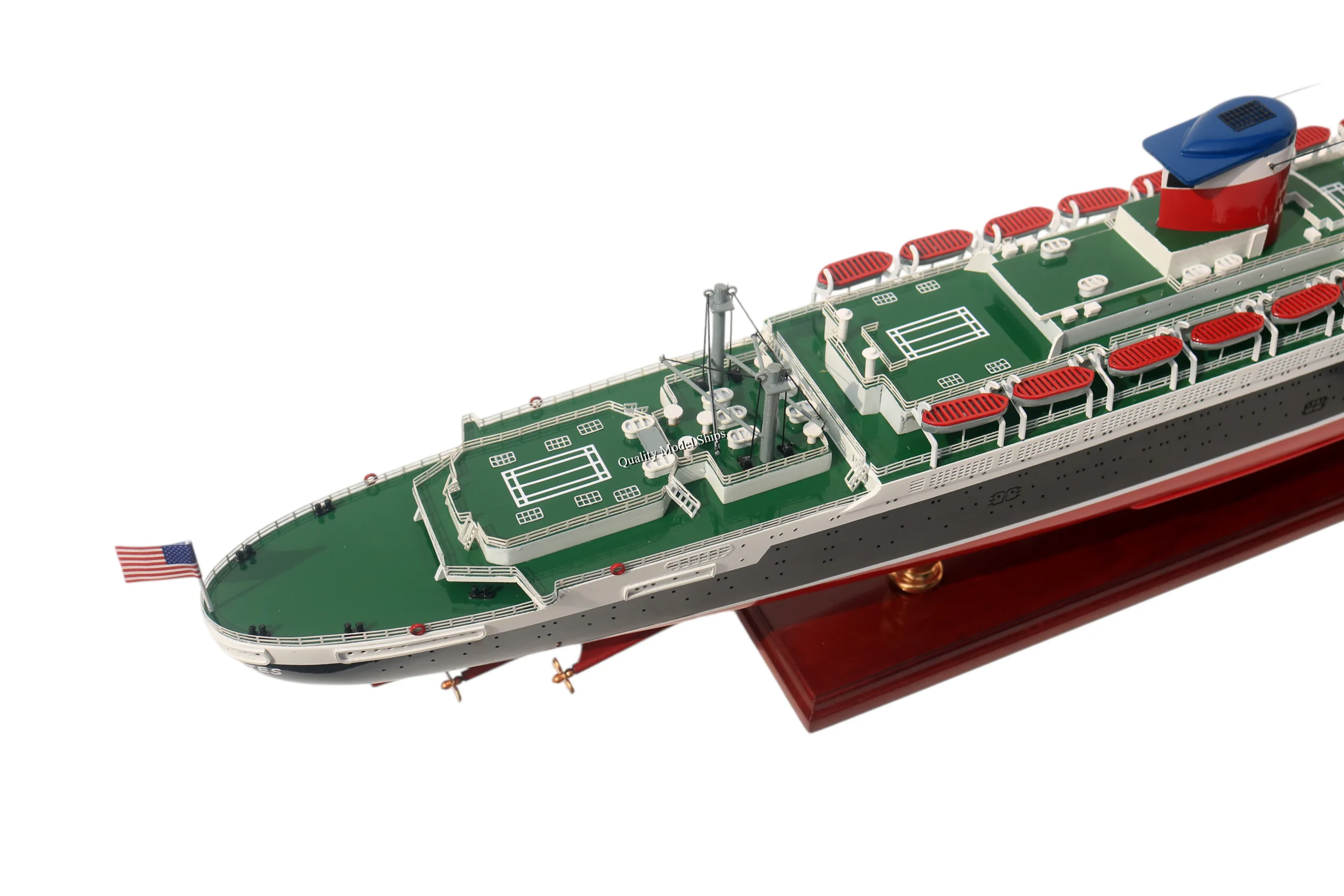 SS United States Cruise Ship Model - Quality Model Ships SS United States Cruise Ship Model