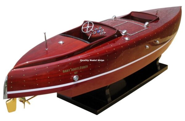 Baby Bootlegger Model Boat