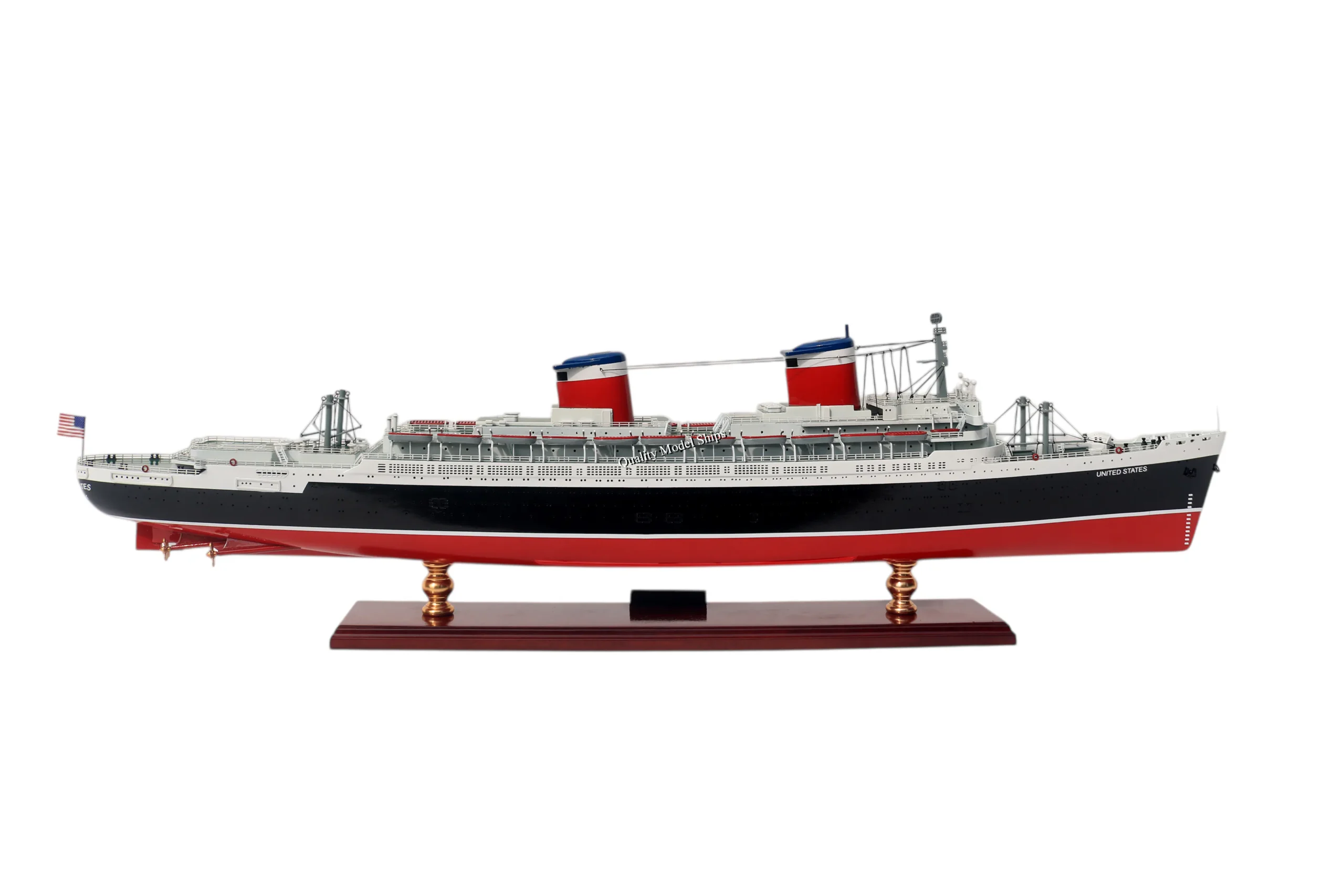 SS United States Cruise Ship Model - Quality Model Ships SS United States Cruise Ship Model