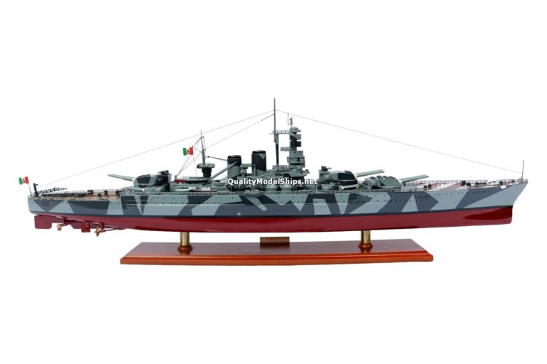 Roma Italian Warship 1940 Ship Model