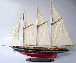 Handcrafted Atlantic Model Boat 39"