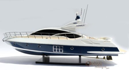 Azimut 68S Handcrafted Display Model Yacht