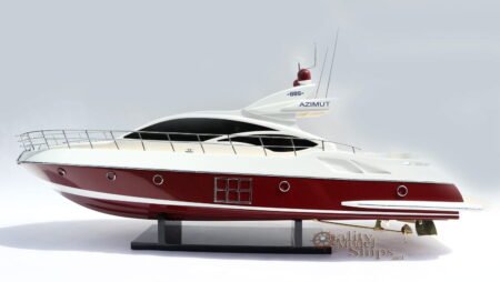 Azimut 68S Handcrafted Display Model Yacht