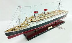 SS Conte Di Savoia Italian Ocean Liner Handcrafted Ship Model 32" Scale 1:300