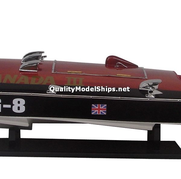 Miss Canada III Wooden Model Boat