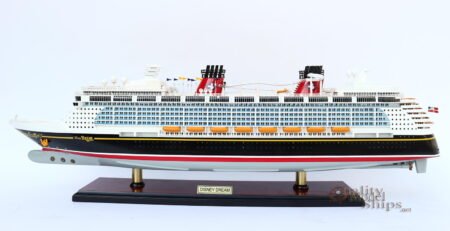 Disney Dream Handmade Cruise Ship Model 32" Ready to Display
