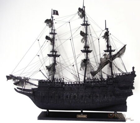 Flying Dutchman Handcrafted Pirate Ship Model  Ready to Display
