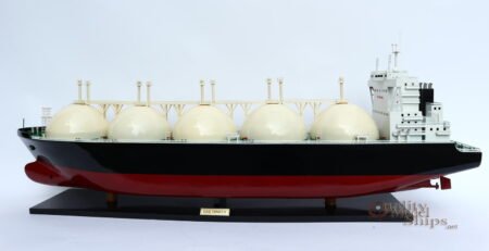 Gas LNG Carrier Tanker Ship Model Ready Display - We do custom make