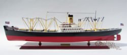 SS Hawaiian Pilot C-3 Handmade Wooden Cargo Ship Model NEW