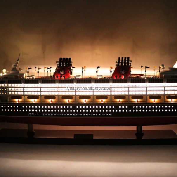 Disney Wonder Ship Model with Lights
