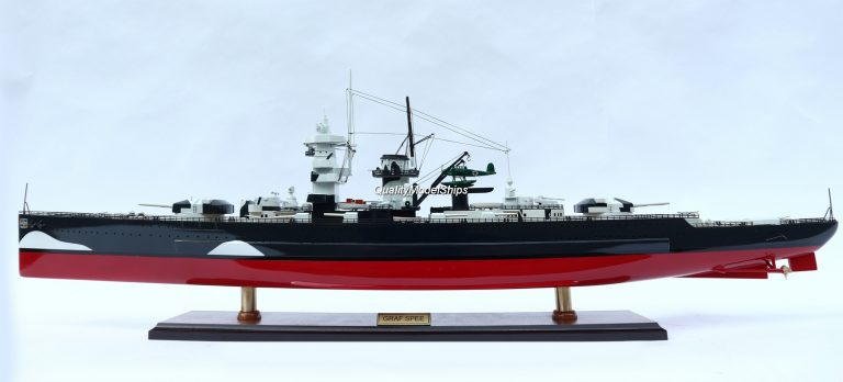 Graf Spee Warship Model