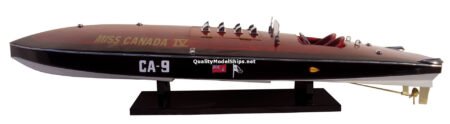 Miss Canada IV Wooden Model Boat