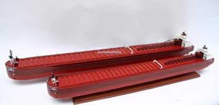 MV Paul R. Tregurtha American Great Lakes Freighter Handcrafted Wooden Ship Scale 1:250
