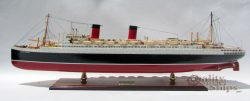 SS Ile De France 1945 French Ocean Liner Model 38" Museum Quality Scale 1:250