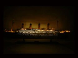 Ships with lights