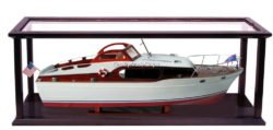 Ship Display Case for Speed Boats length 32" - 35" with Acrylic