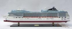 MSC Fantasia Cruise Ship Handcrafted Wooden Ship Model 40"