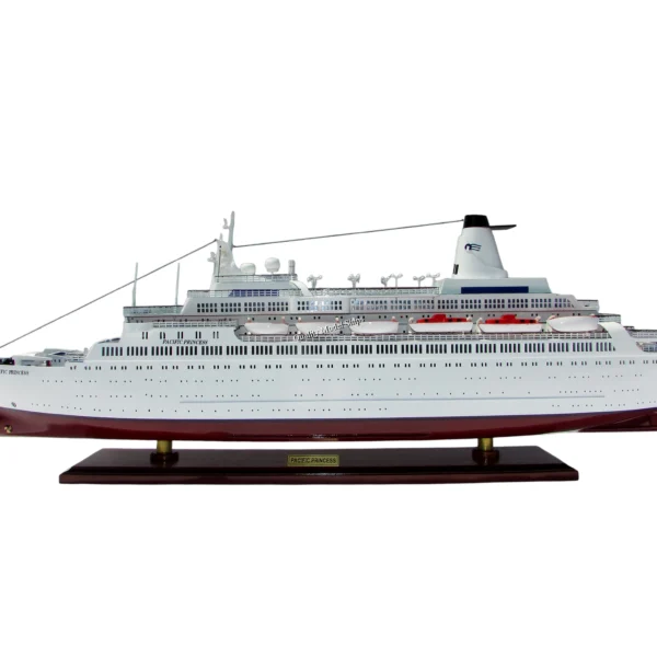 Ms Pacific Princess Ocean Liner Model