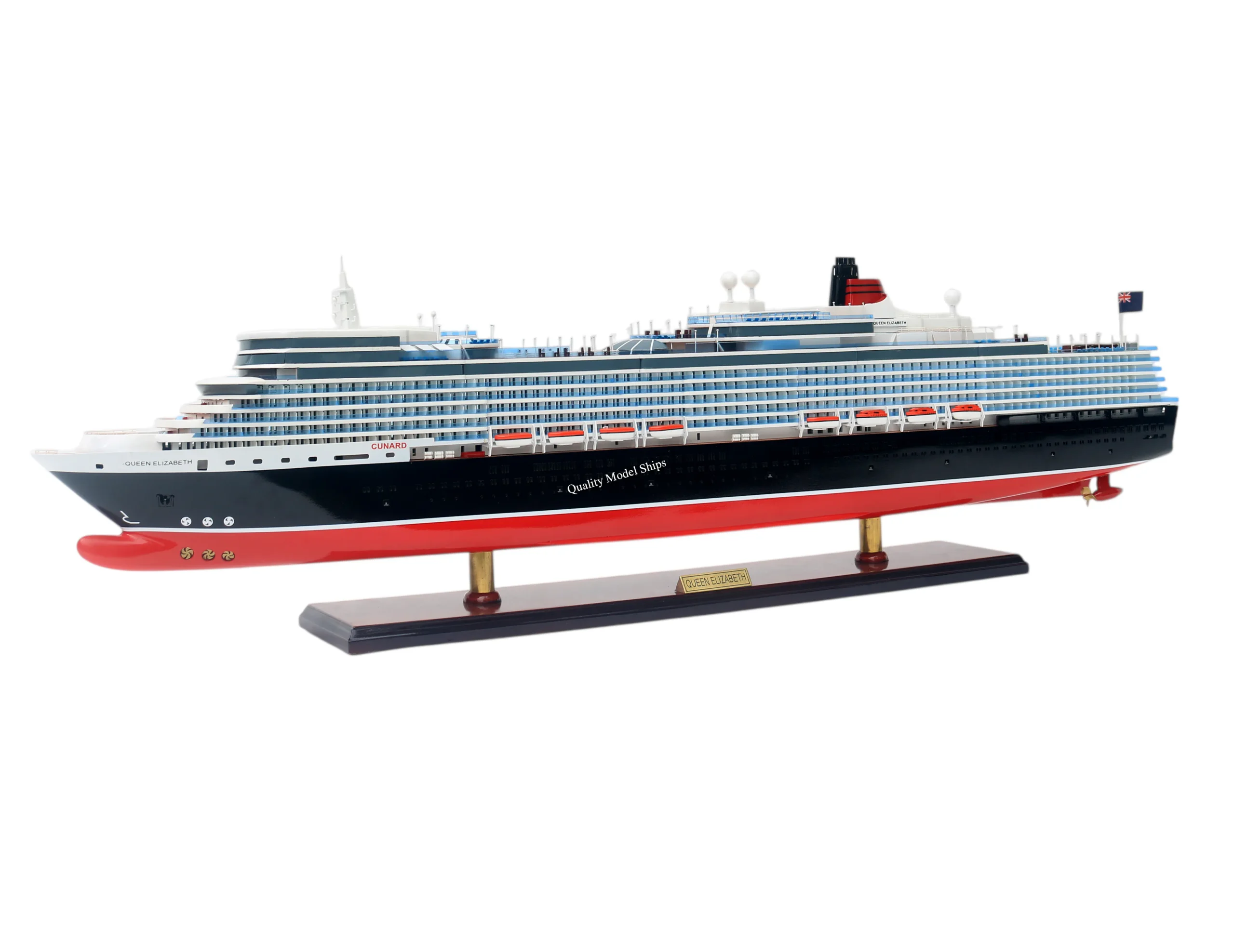 MS_Queen_Elizabeth (3) - Quality Model Ships Ms Queen Elizabeth 2010 Ocean Liner Model