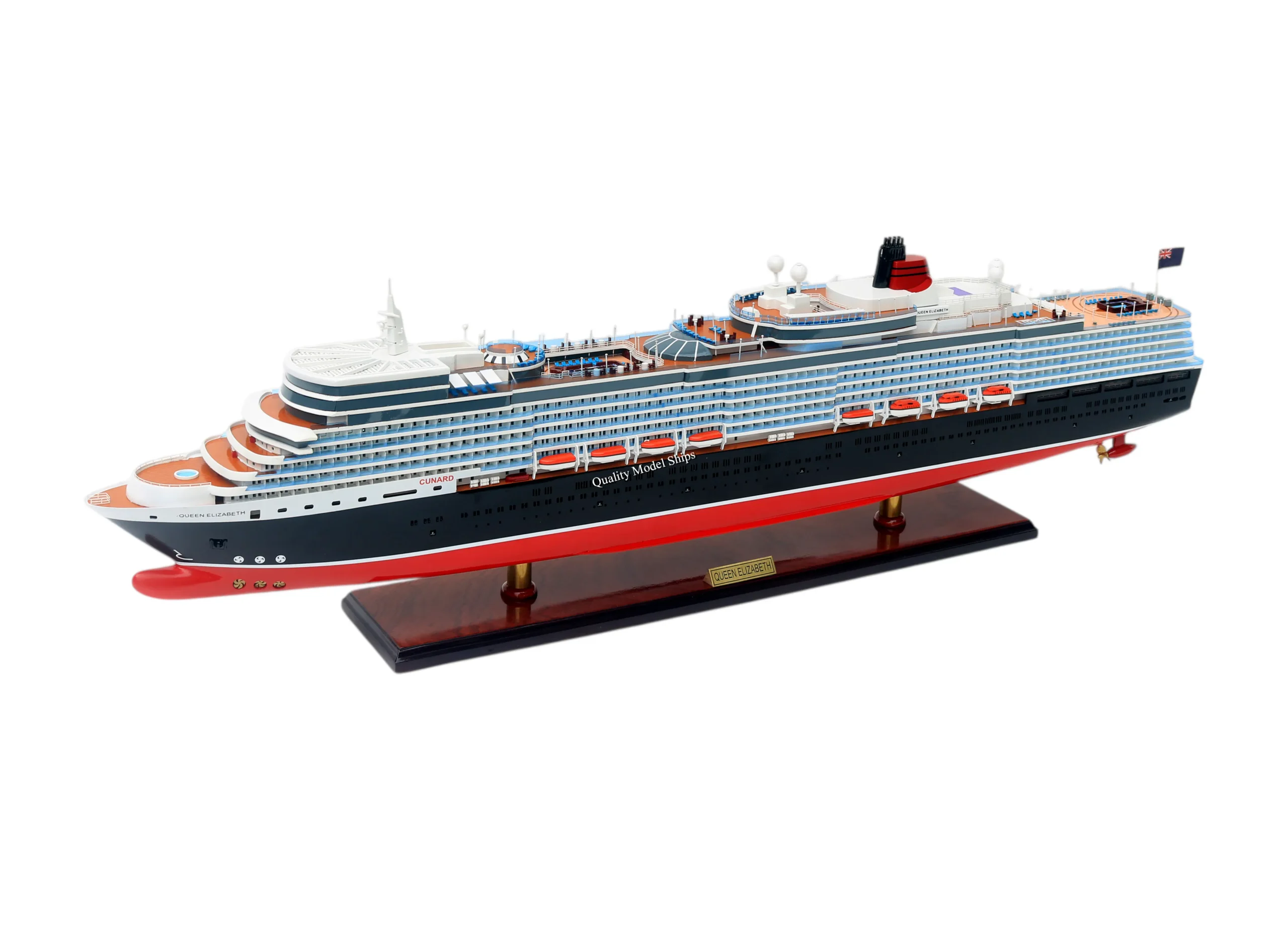 MS_Queen_Elizabeth (4) - Quality Model Ships Ms Queen Elizabeth 2010 Ocean Liner Model