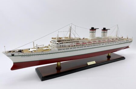 SS Michelangelo ship model for display