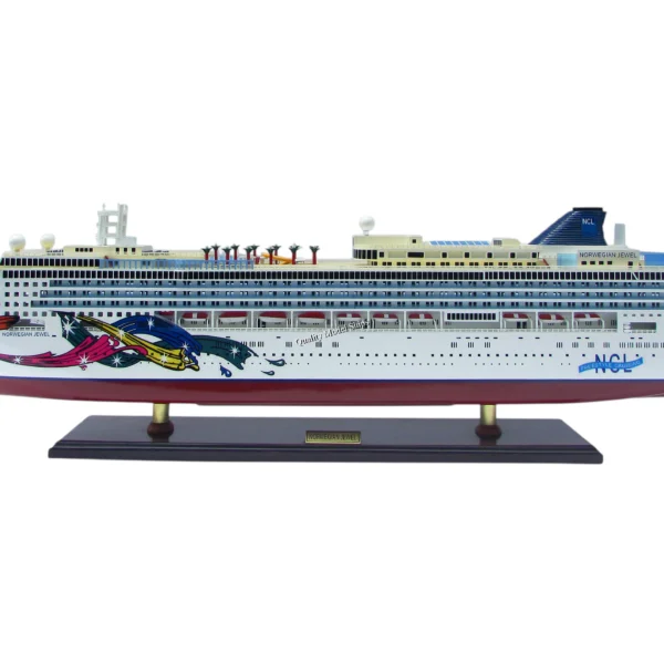 Norwegian Jewel Handmade Cruise Ship Model