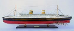 SS Nieuw Amsterdam Ocean Liner Handcrafted Ship Model 36" Scale 1:250