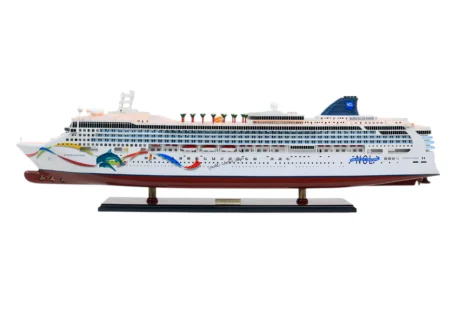 Norwegian Dawn Dolphin Artwork Ship Model