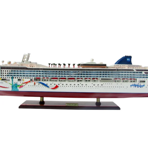 Norwegian Dawn Handmade Cruise Ship Model