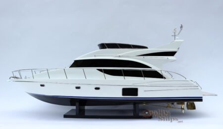 Princess 56 Handcrafted Yacht Model 35" Ready for Display
