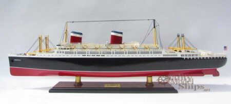 SS America Ocean Liner Handcrafted Ship Model 34"  Scale 1/250