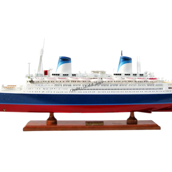 SS Norway Ocean Liner Model