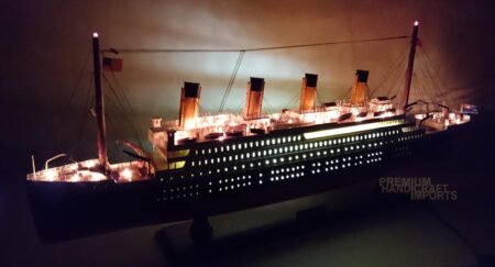 RMS Titanic Handcrafted Ocean Liner 40" with Lights