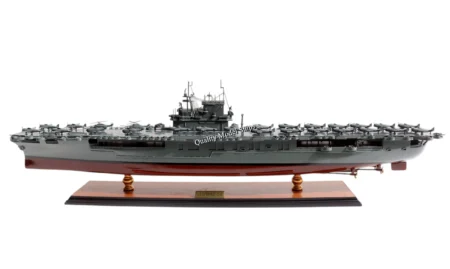 USS Enterprise (CV-6) Aircraft Carrier Ready Display Model