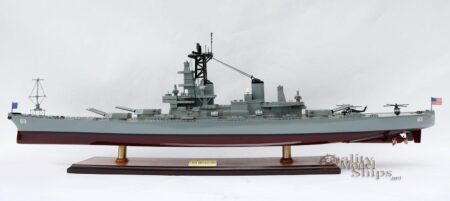 USS Missouri (BB-63) 1990 - Handcrafted War Ship Display Model 39"